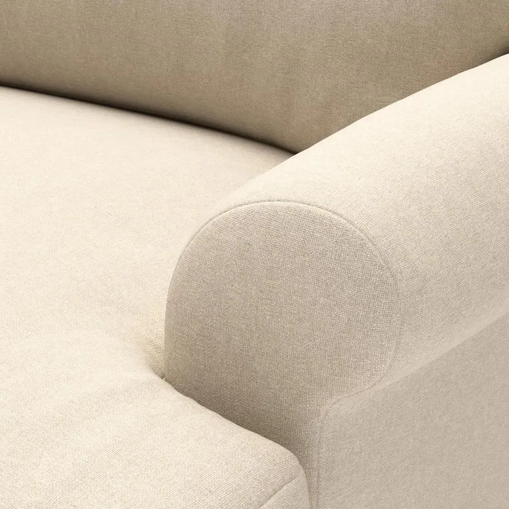 Armchair - Lily White, House Linen Mix