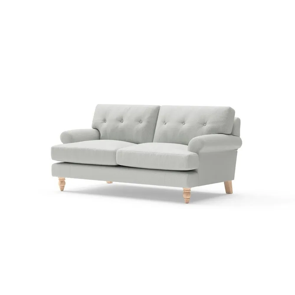 Large 2-Seater Sofa - Duck Egg, Broadway Stripe