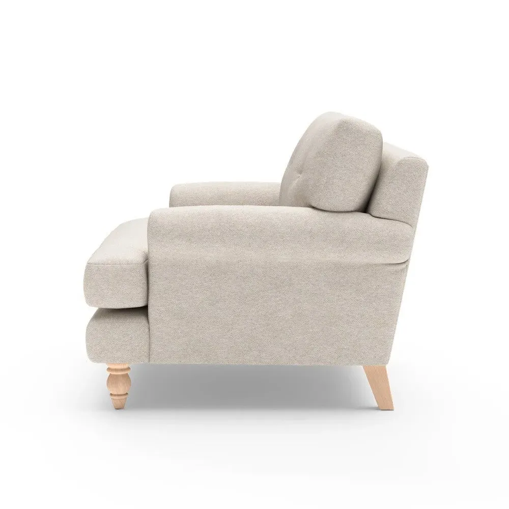 Love Seat - Natural, House Weave