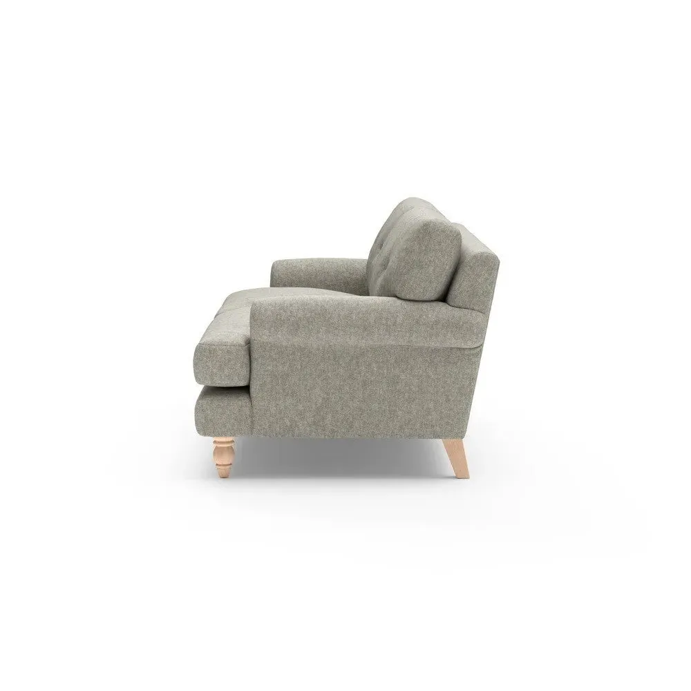 Talbot 3-Seater Sofa - Green, Aquaclean Oxford