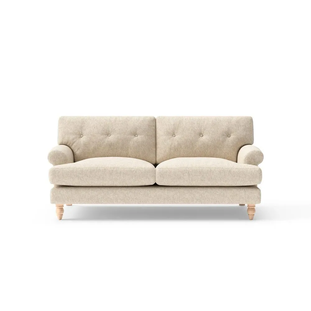 Talbot 3-Seater Sofa - Natural, Aquaclean Oxford
