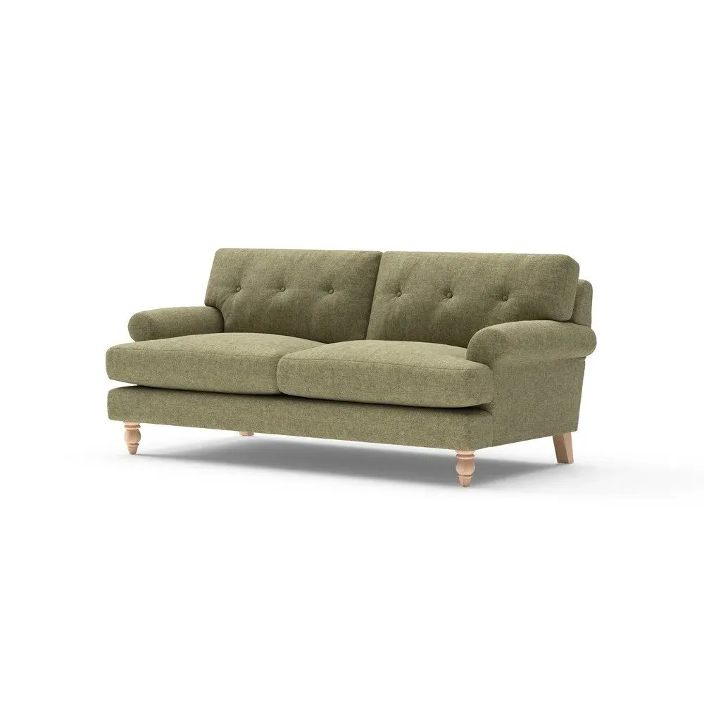 Talbot 3-Seater Sofa - Sage, Aquaclean Oxford
