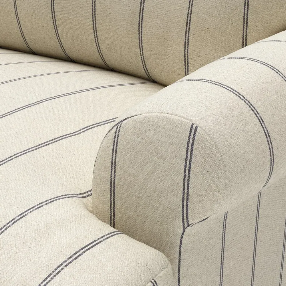 Talbot Armchair with Button Back - Charcoal