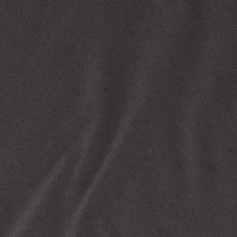 Talbot Armchair with Button Back - Grey Brown, Cotton