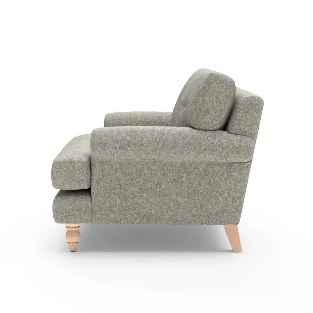 Talbot Love Seat - Lichen Green, Aquaclean Oxford