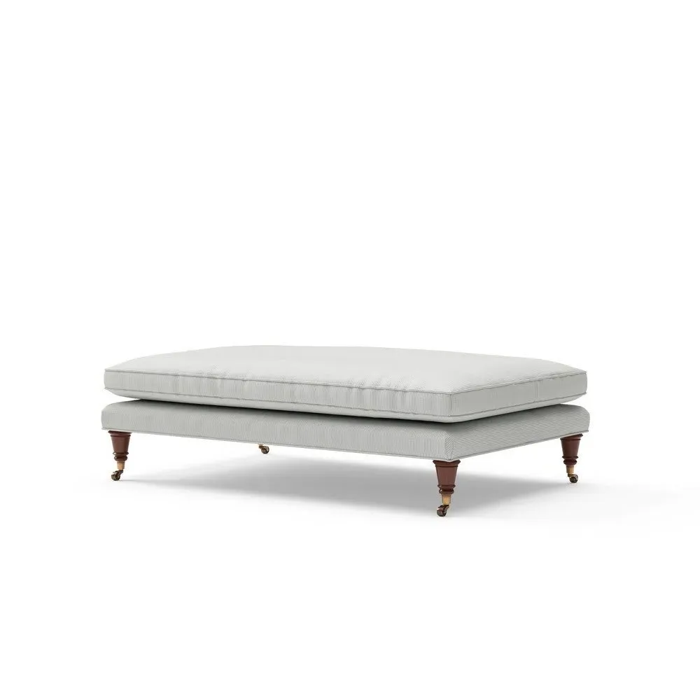 Foot Stool - Duck Egg, Broadway Stripe