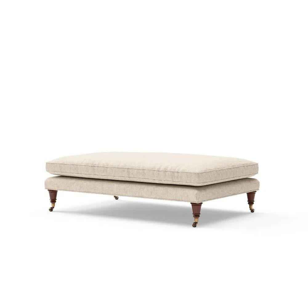 Foot Stool - Natural, Aquaclean Oxford