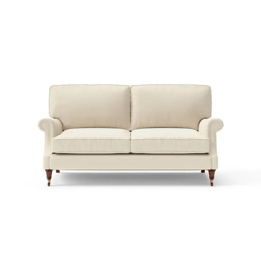 3-Seater High Back Sofa - Cream, House Weave image