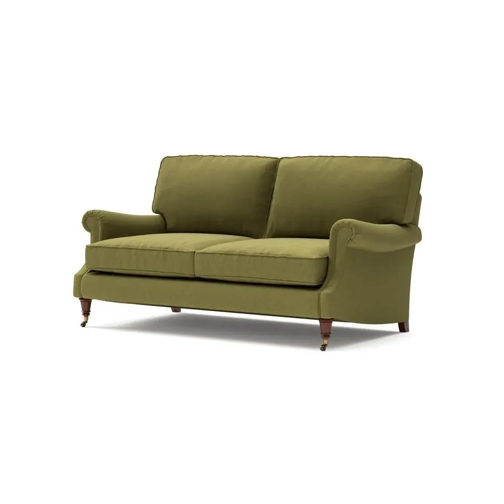 3-Seater Sofa - Apple Green, House Linen Mix