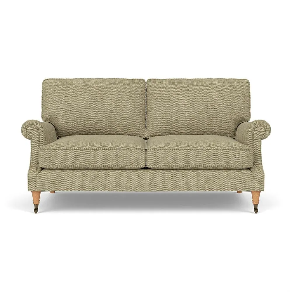 3-Seater Sofa - Apple, Herringbone Weave image