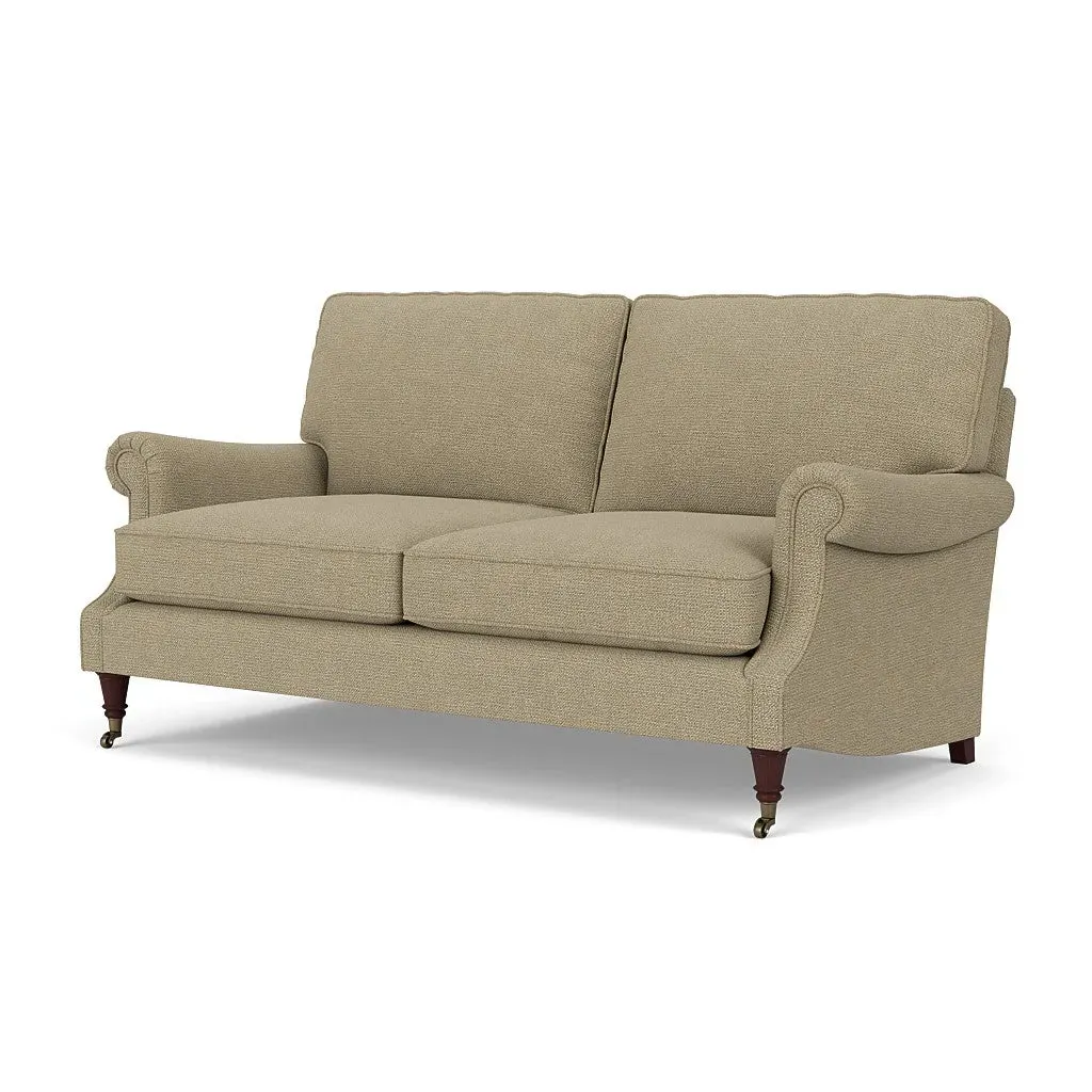 3-Seater Sofa - Green Marl, House Weave