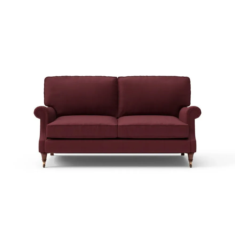 3-Seater Sofa - Rosehip Red, House Linen Mix