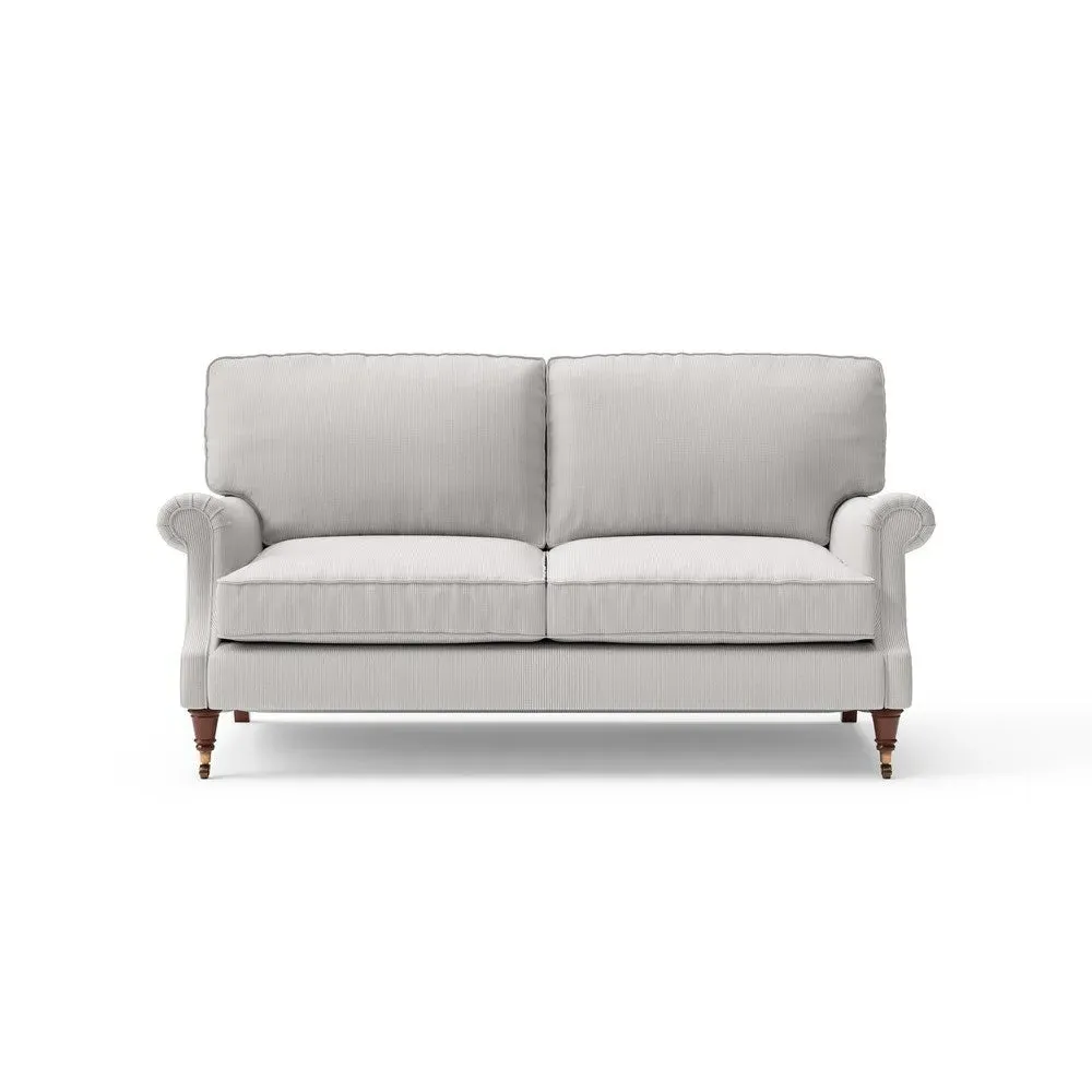 3-Seater Sofa with High Back - Grey image