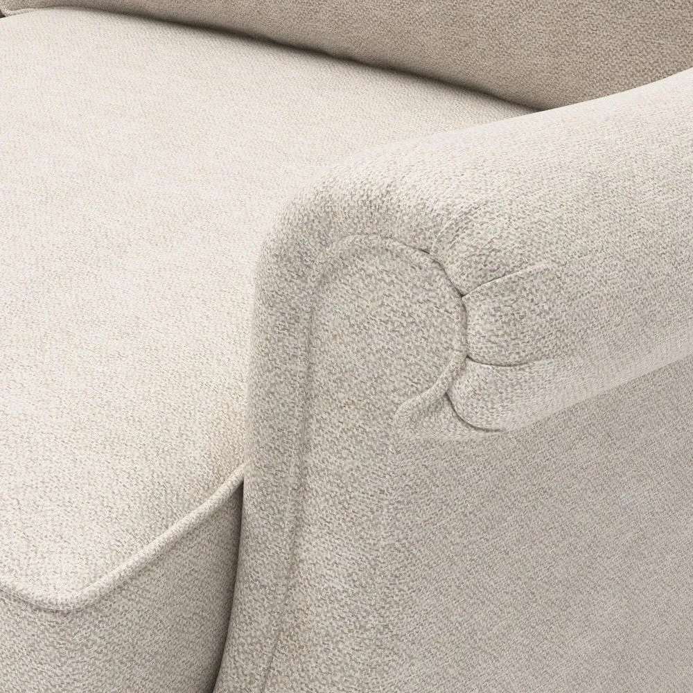 4-Seater High Back Sofa - Natural, House Weave