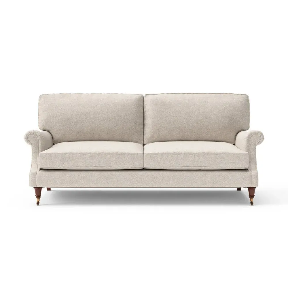 4-Seater High Back Sofa - Natural, House Weave image