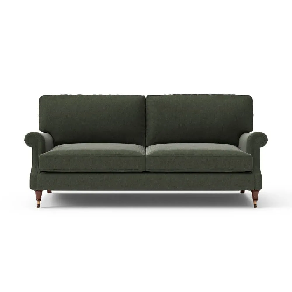 4-Seater Sofa - Moss, Eco Chenille