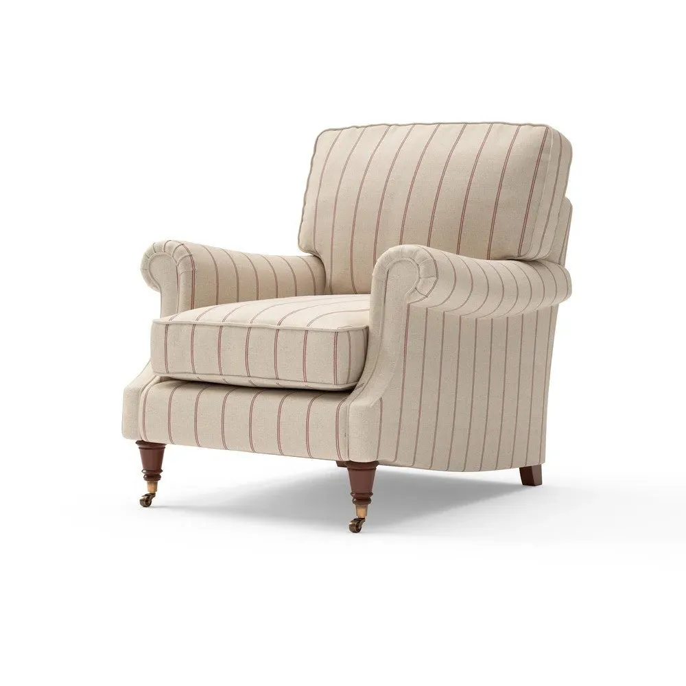 High Back Armchair - Pink