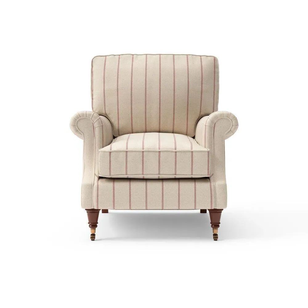High Back Armchair - Pink