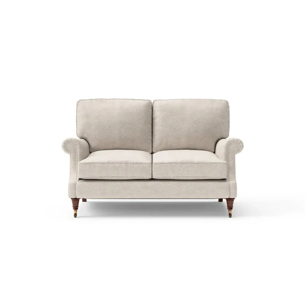 Large 2-Seater High Back Sofa - Natural, House Weave