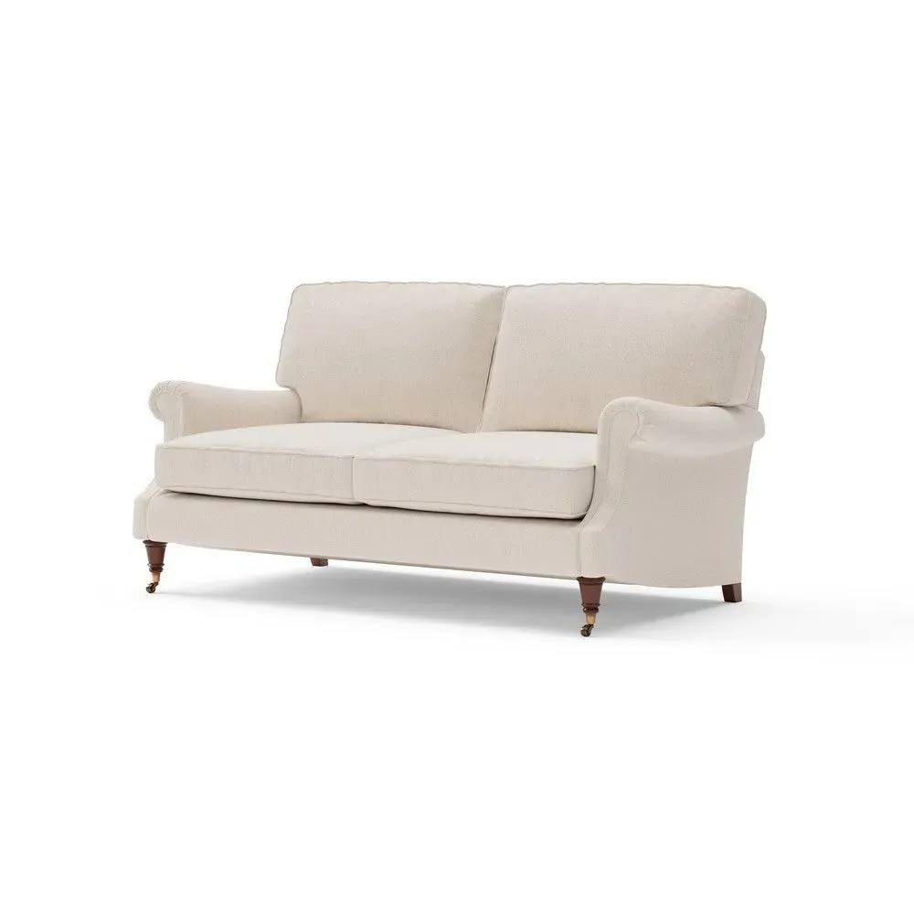 Taylor 3-Seater High Back Sofa - Natural, Rustic Weave