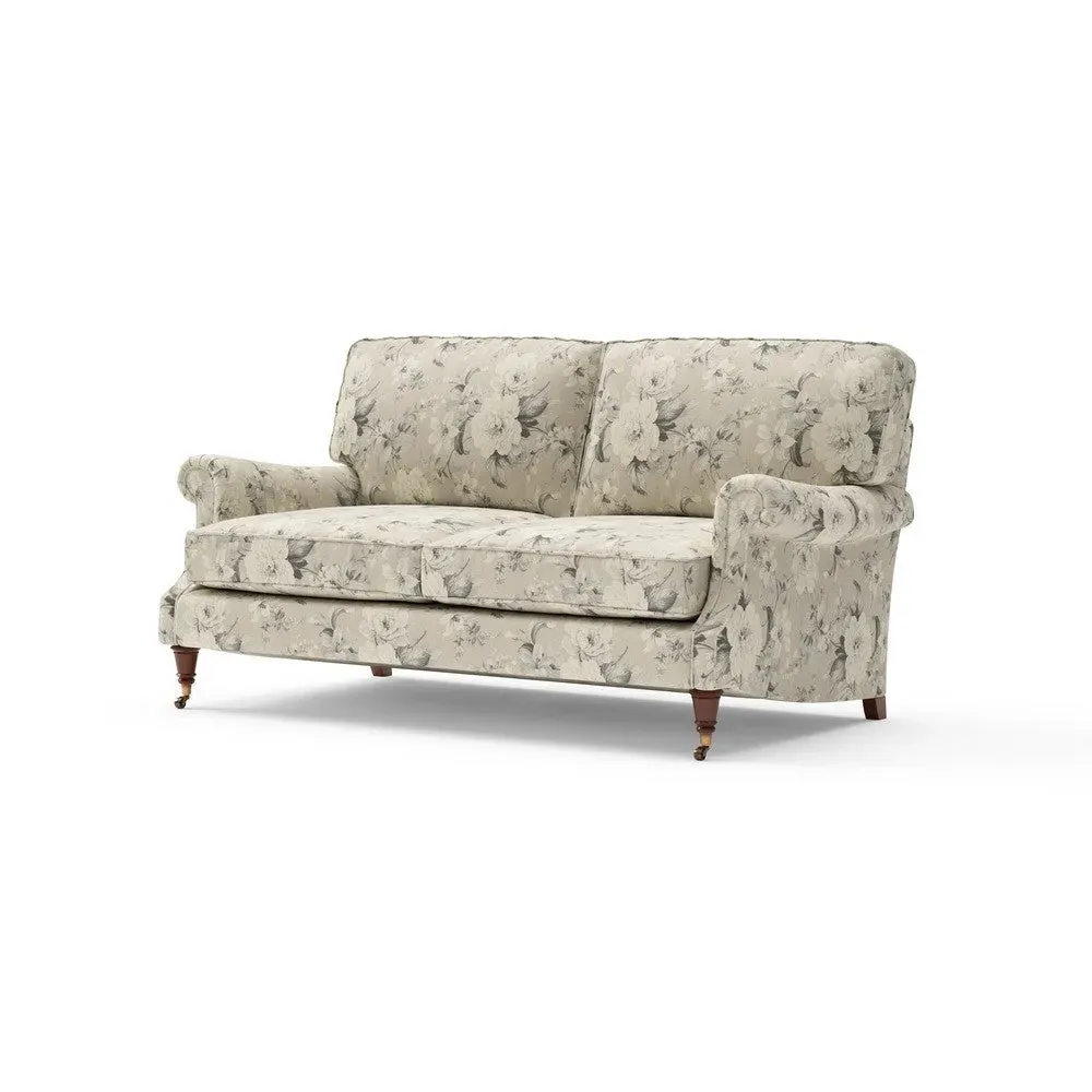 Taylor High Back 3-Seater Sofa - Clay, Broadway Floral