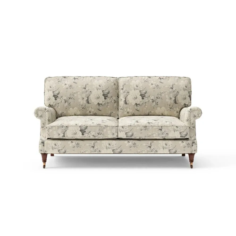 Taylor High Back 3-Seater Sofa - Clay, Broadway Floral