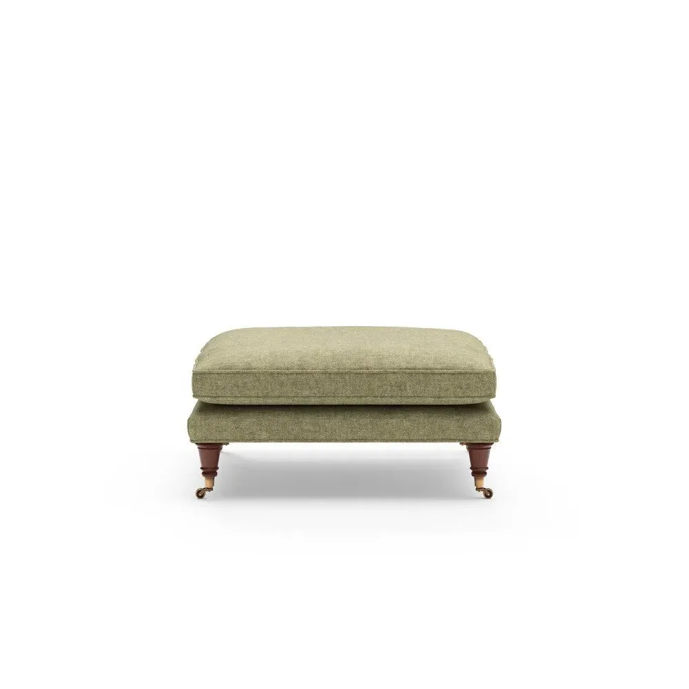 Foot Stool - Sage, Aquaclean Oxford