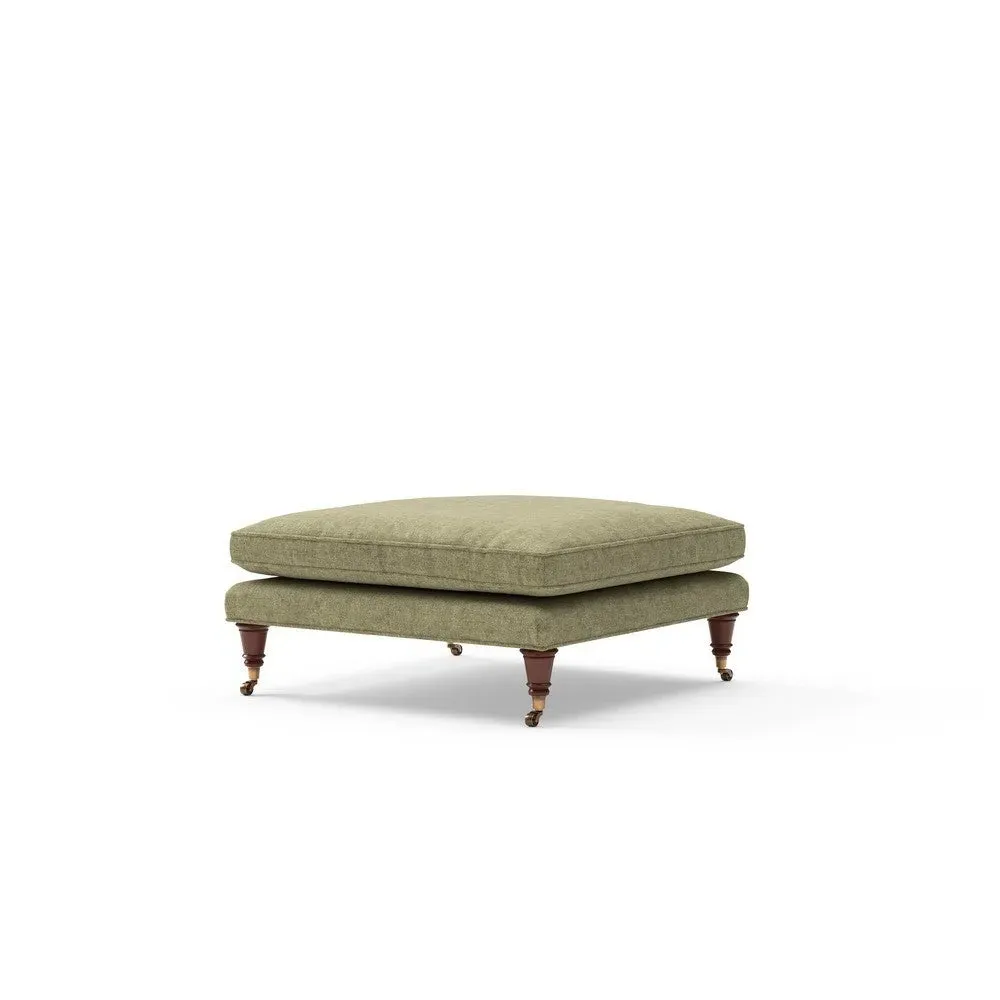 Foot Stool - Sage, Aquaclean Oxford