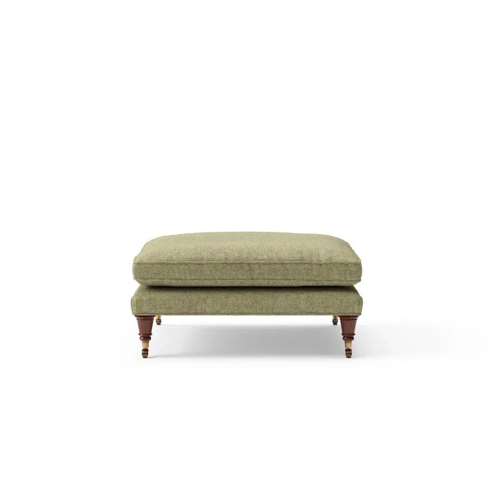Foot Stool - Sage, Aquaclean Oxford