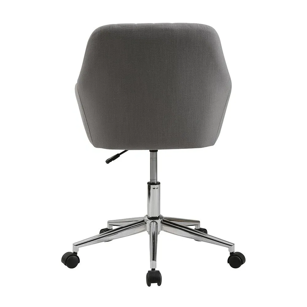 Arlebrook Office Chair - Grey, Linen