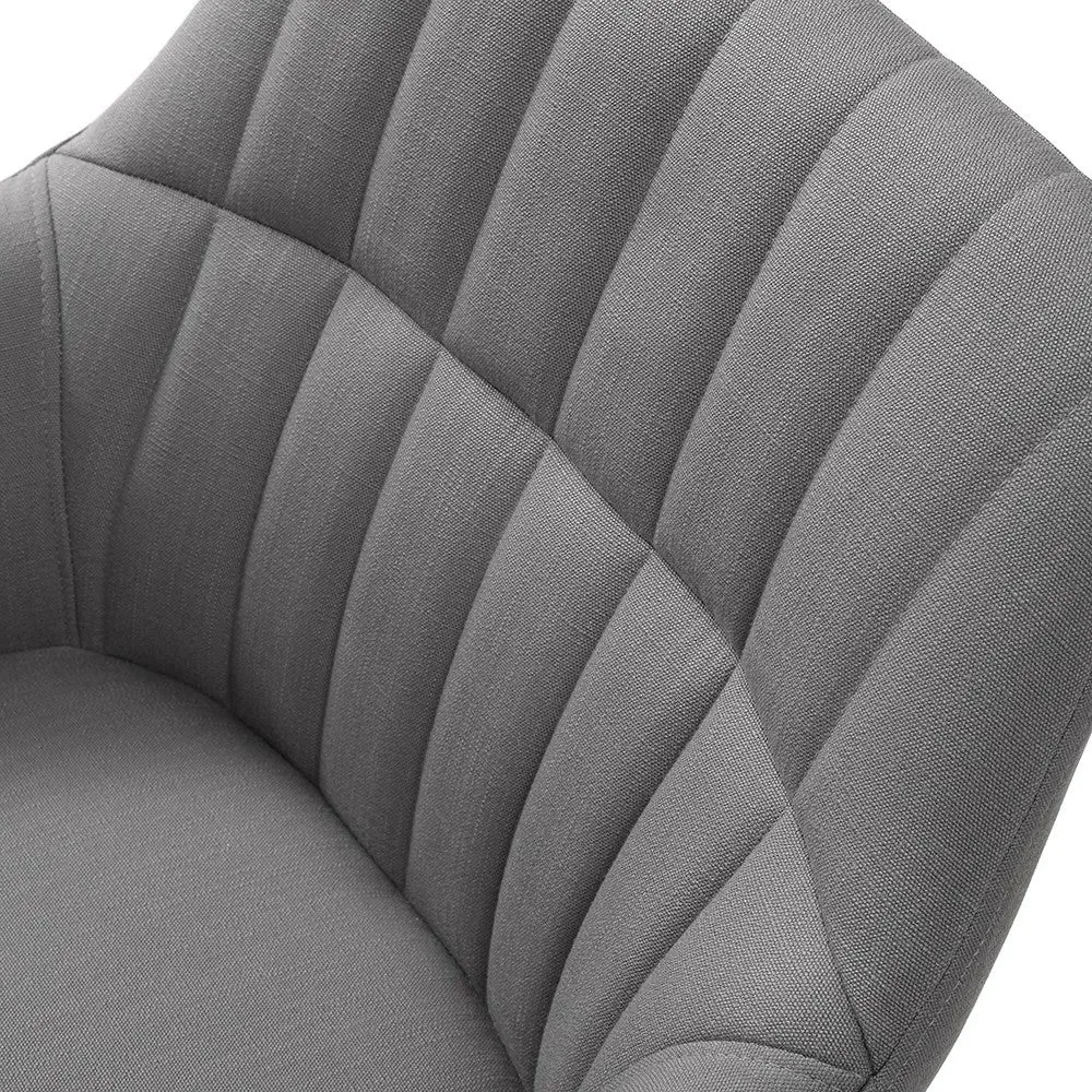 Arlebrook Office Chair - Grey, Linen