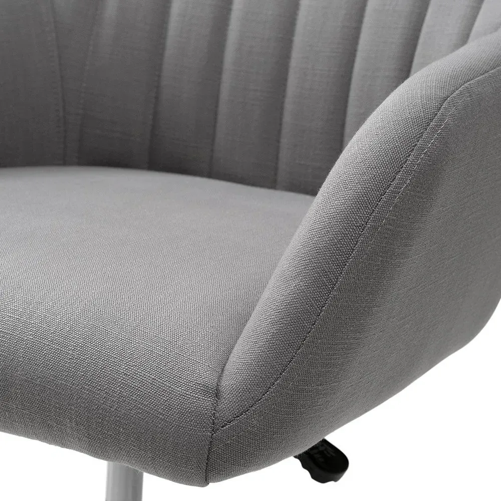 Arlebrook Office Chair - Grey, Linen