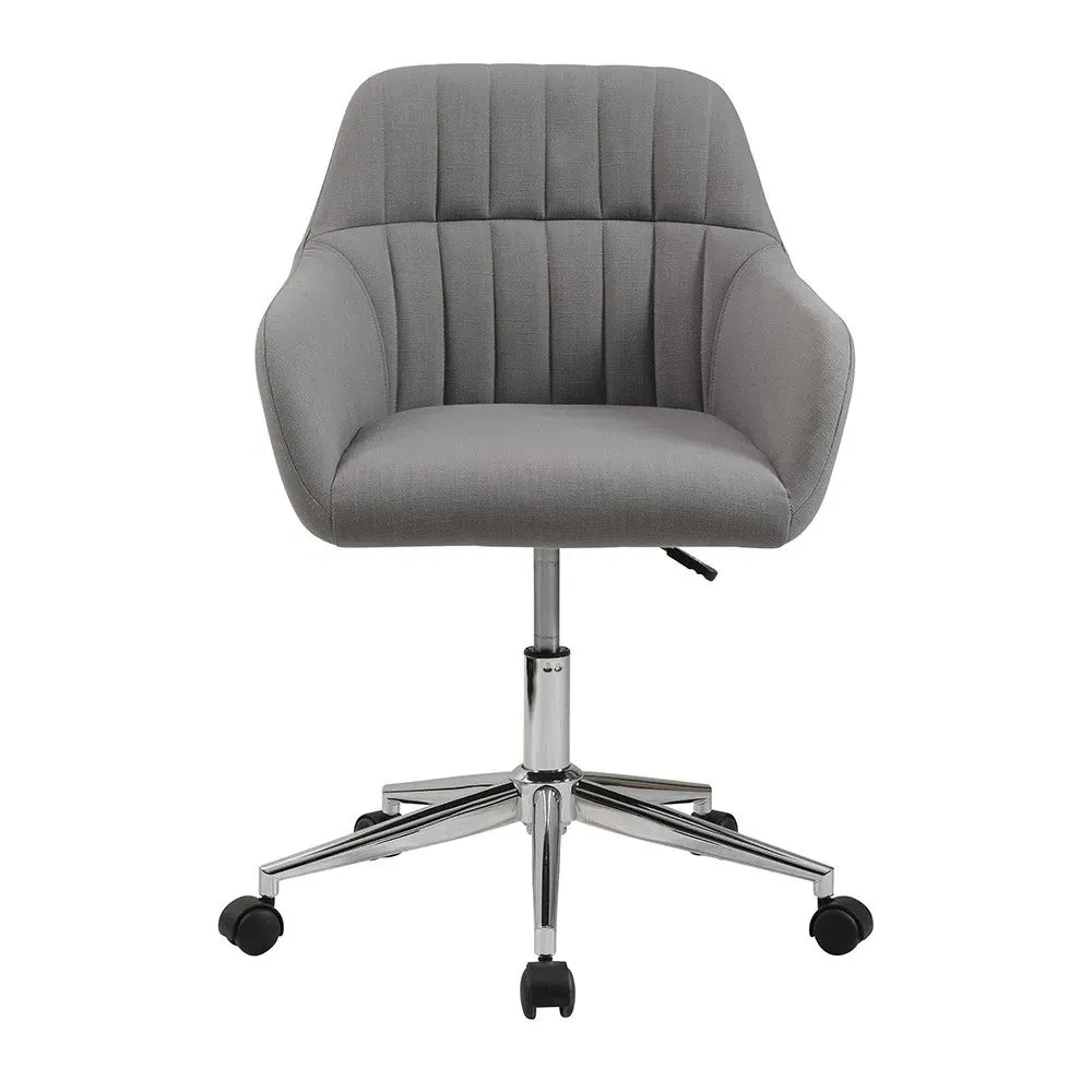 Arlebrook Office Chair - Grey, Linen image