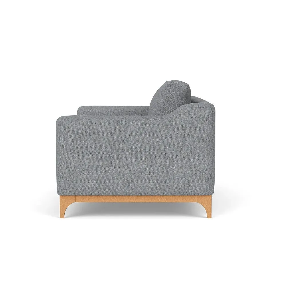 2-Seater Sofa - Blue Marl, House Weave