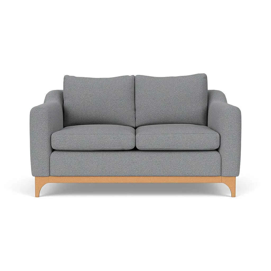 2-Seater Sofa - Blue Marl, House Weave image