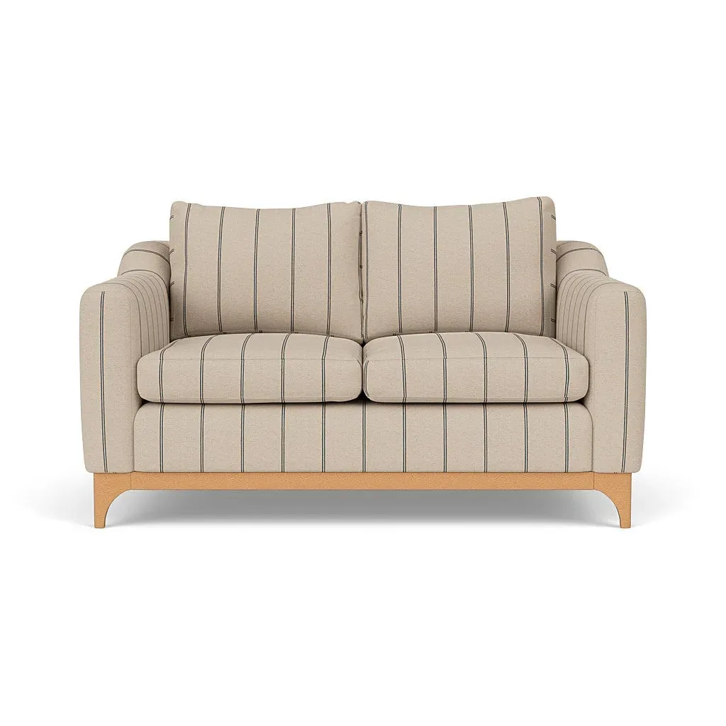 2-Seater Sofa - Charcoal, Compton Stripe image