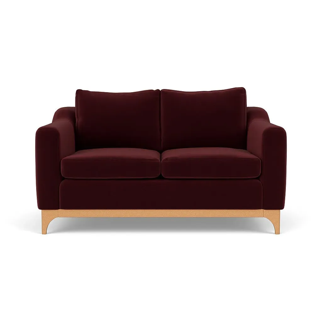 2-Seater Sofa - Dark Rosehip, Matt Velvet image