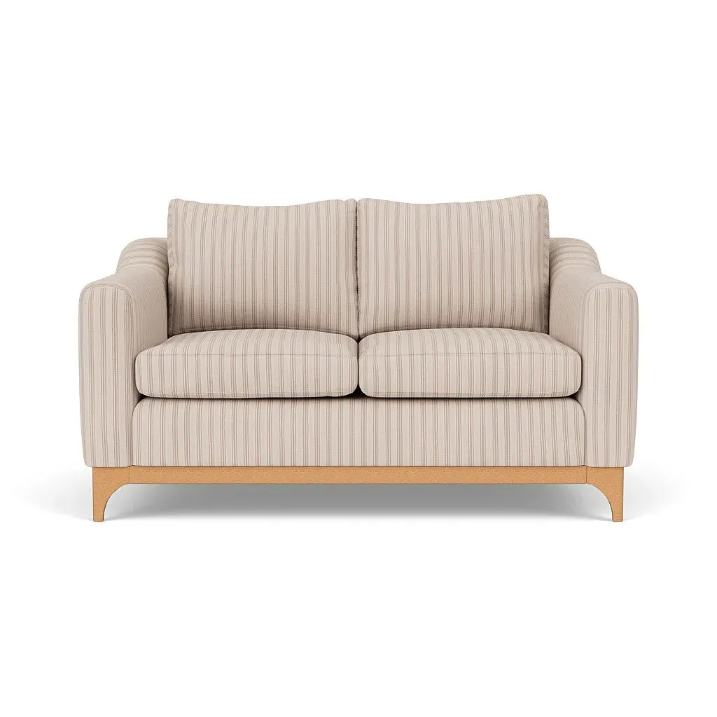 Kingham Stripe 2-Seater Sofa - Flax by The Cotswold Company, alternate view