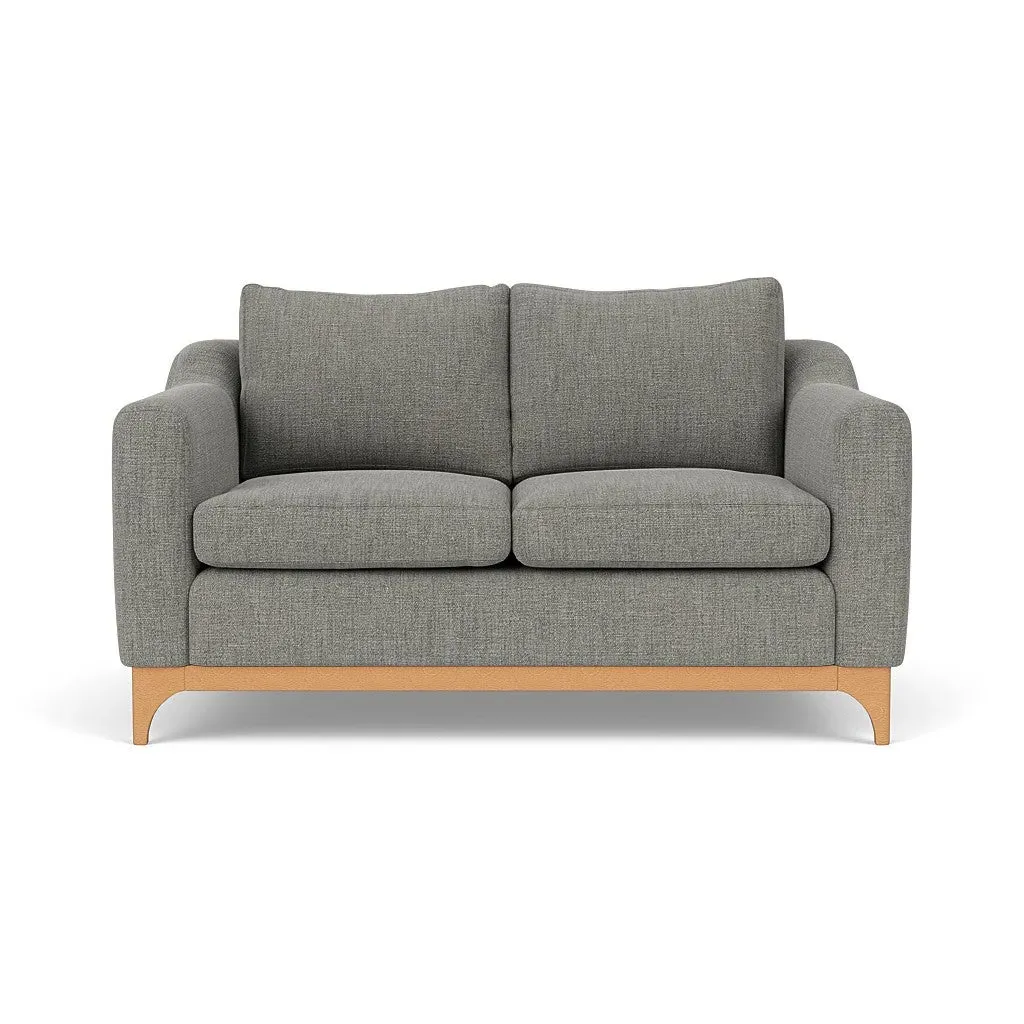 2-Seater Sofa - Grey Marl, Rustic Weave image