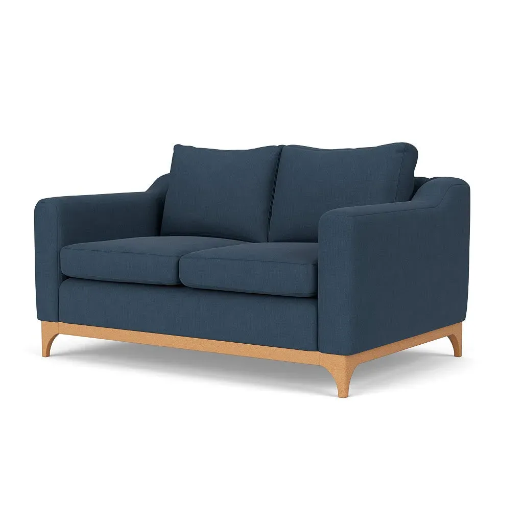 2-Seater Sofa - Indigo, House Linen Mix