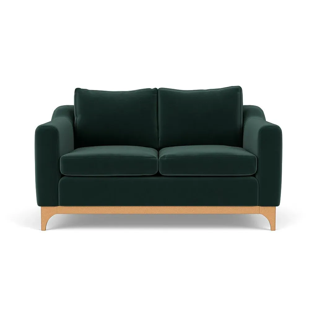 2-Seater Sofa - Lake, Matt Velvet image