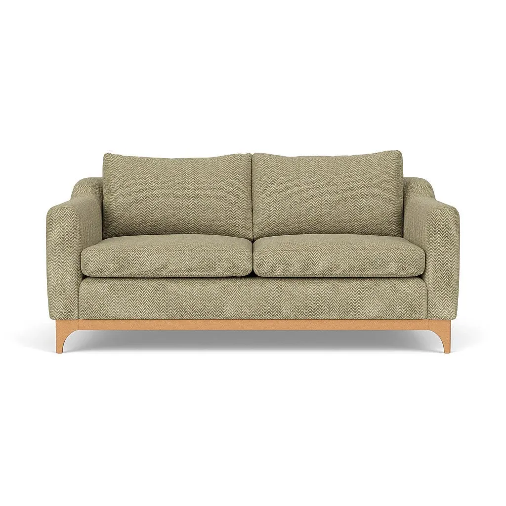 3-Seater Sofa - Apple, Herringbone Weave