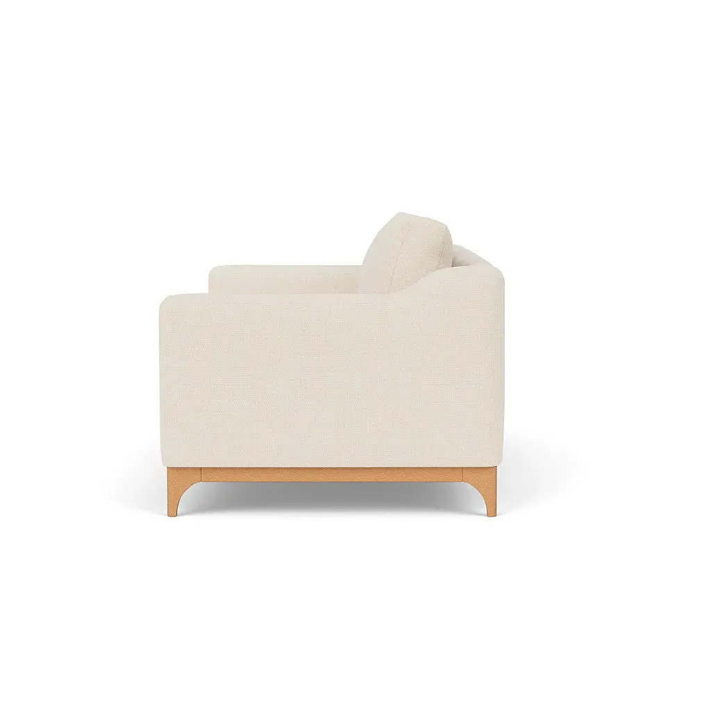 3-Seater Sofa - Cream, House Weave