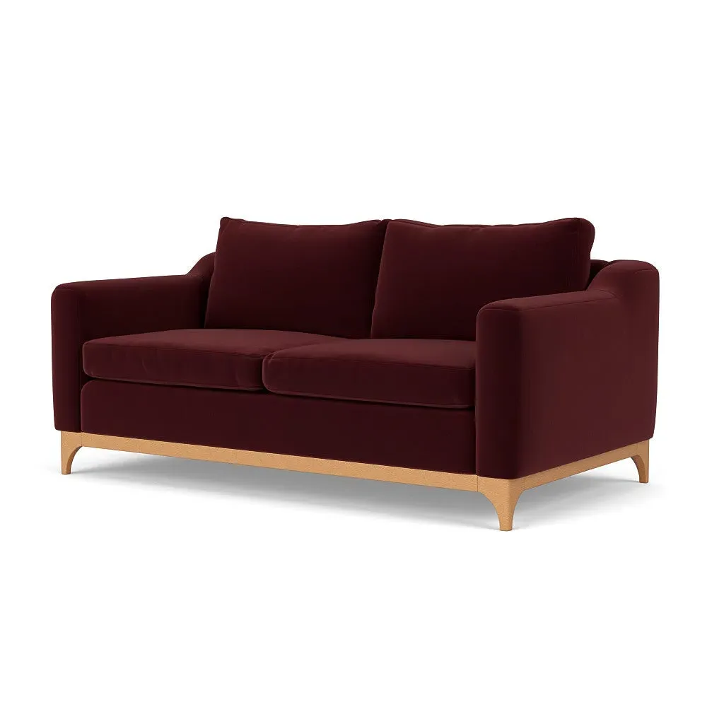 3-Seater Sofa - Dark Rosehip, Matt Velvet