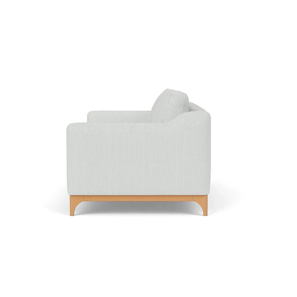 3 Seater Sofa - Duck Egg, Broadway Stripe