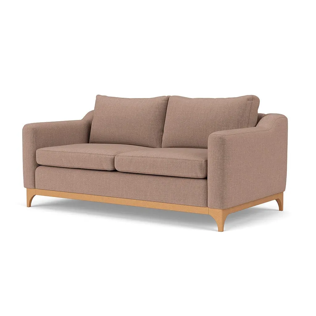 3-Seater Sofa - Dusky Rose, Eco Chenille