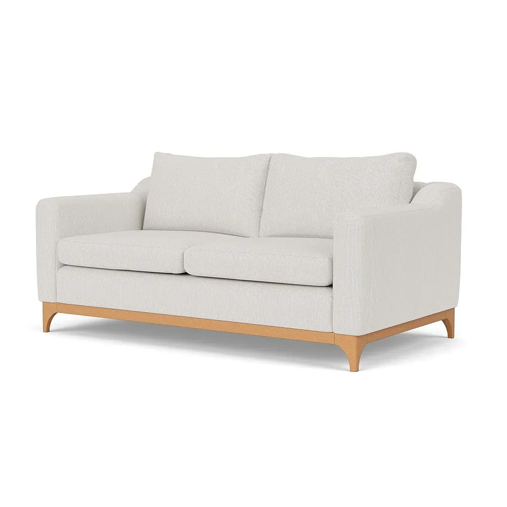 3-Seater Sofa - Grey, Broadway Stripe