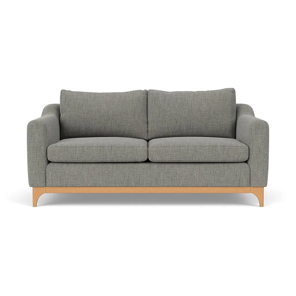 3-Seater Sofa - Grey Marl, Rustic Weave