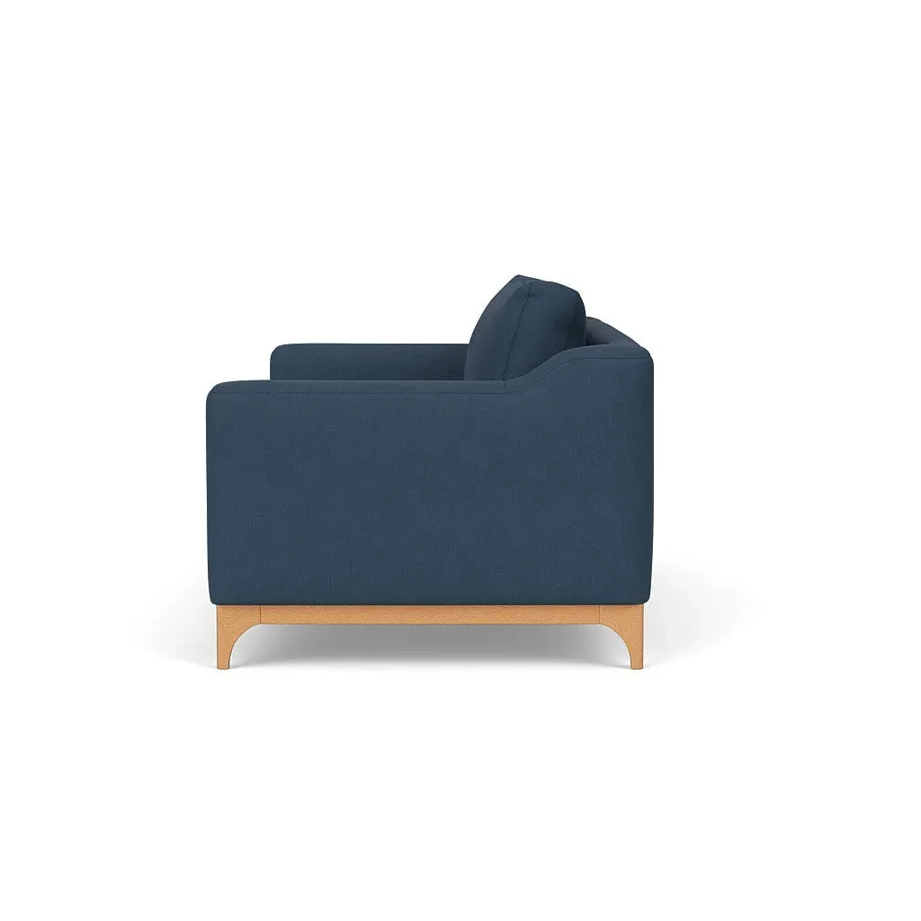 3-Seater Sofa - Indigo, House Linen Mix