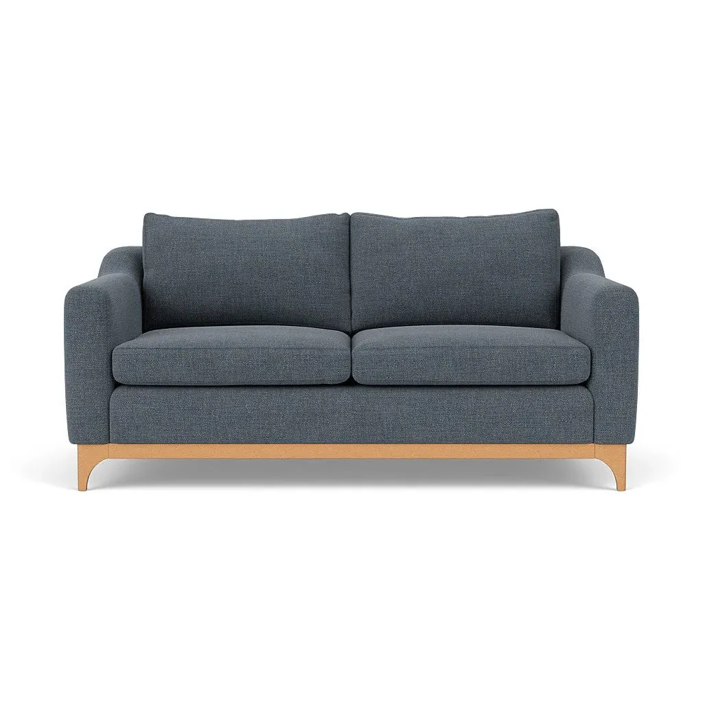 3-Seater Sofa - Indigo, Rustic Weave